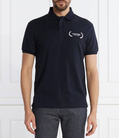 Поло Tommy Hilfiger - темно-синий(MW0MW33582)