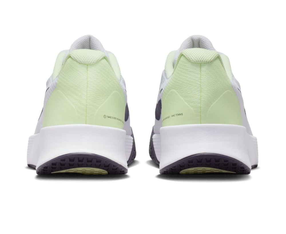 Мужские кроссовки теннисные Nike Vapor Lite 3 - white/dark raisin/volt tint