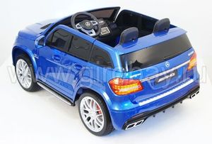 Детский электромобиль River Toys MERCEDES-BENZ GLS63 4WD синий