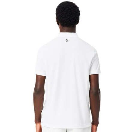 Теннисное поло Lacoste Tennis x Novak Djokovic - white
