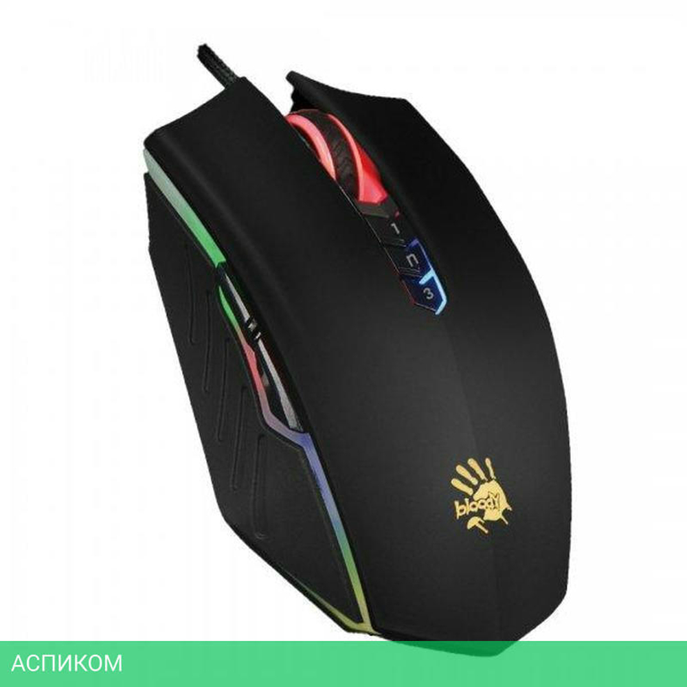 Мышь A4Tech Bloody A70 Matte Black