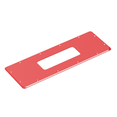 Фланец для монтажа кабельного ввода MMB для корпусов ST, тип 4, 443x153мм, красный RAL3020