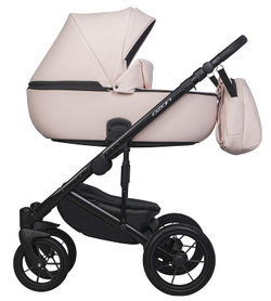 Детская коляска Riko Basic Ozon Pastel 3 в 1 01 светло-розовый