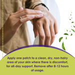 The Friendly Patch, Нашивки для путешествий, Relief Day, 8 шт.