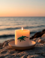 Трансфер переводной - декаль для свечей и гипса киты 005 А5