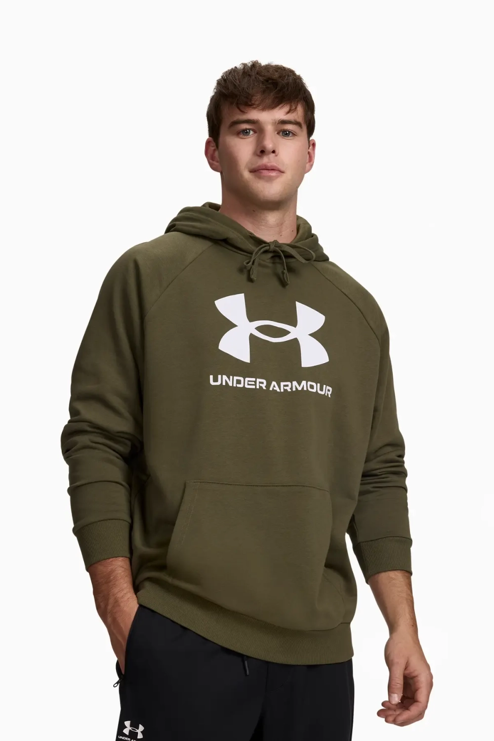 Кофта Under Armour Rival Fleece Logo - зеленый