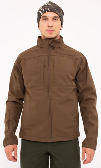 Жакет "RIDGE" ( SoftShell/коричневый)