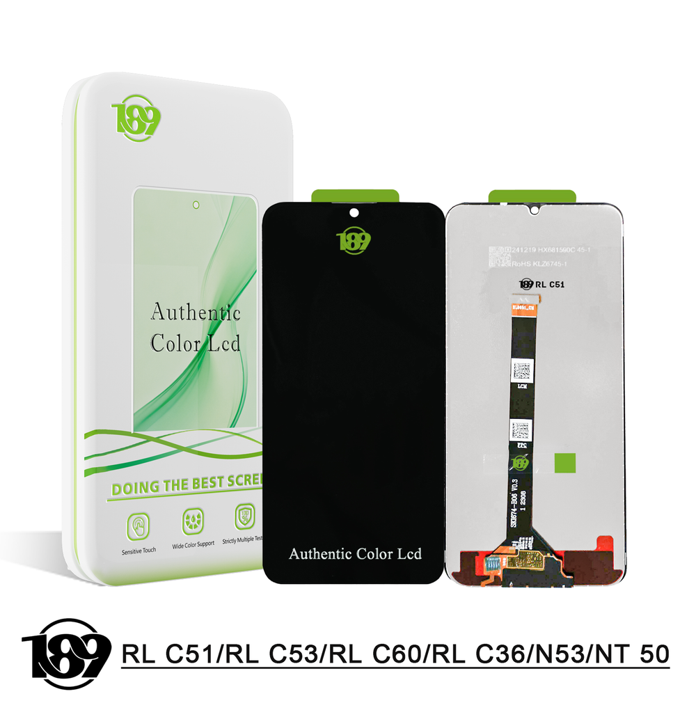 Дисплей Realme C51/ C53/ C60/ C36/ N53/ Note 50; бренд 189 (как OR100)