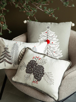 Чехол на подушку magic fir из коллекции new year essential, 45х45 см