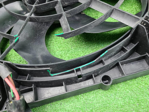 Диффузор с вентилятором Jetour X90 PLUS (21-нв)