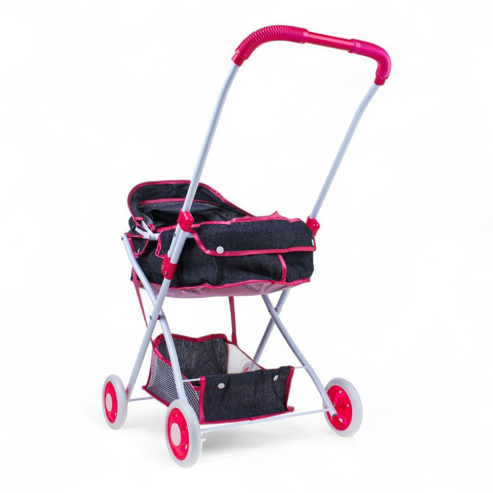 Коляска для кукол лежачая 35*62*66 см. пакет 936B-8