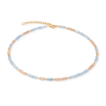 Колье Coeur de Lion Light Blue-Beige 2043/10-0738