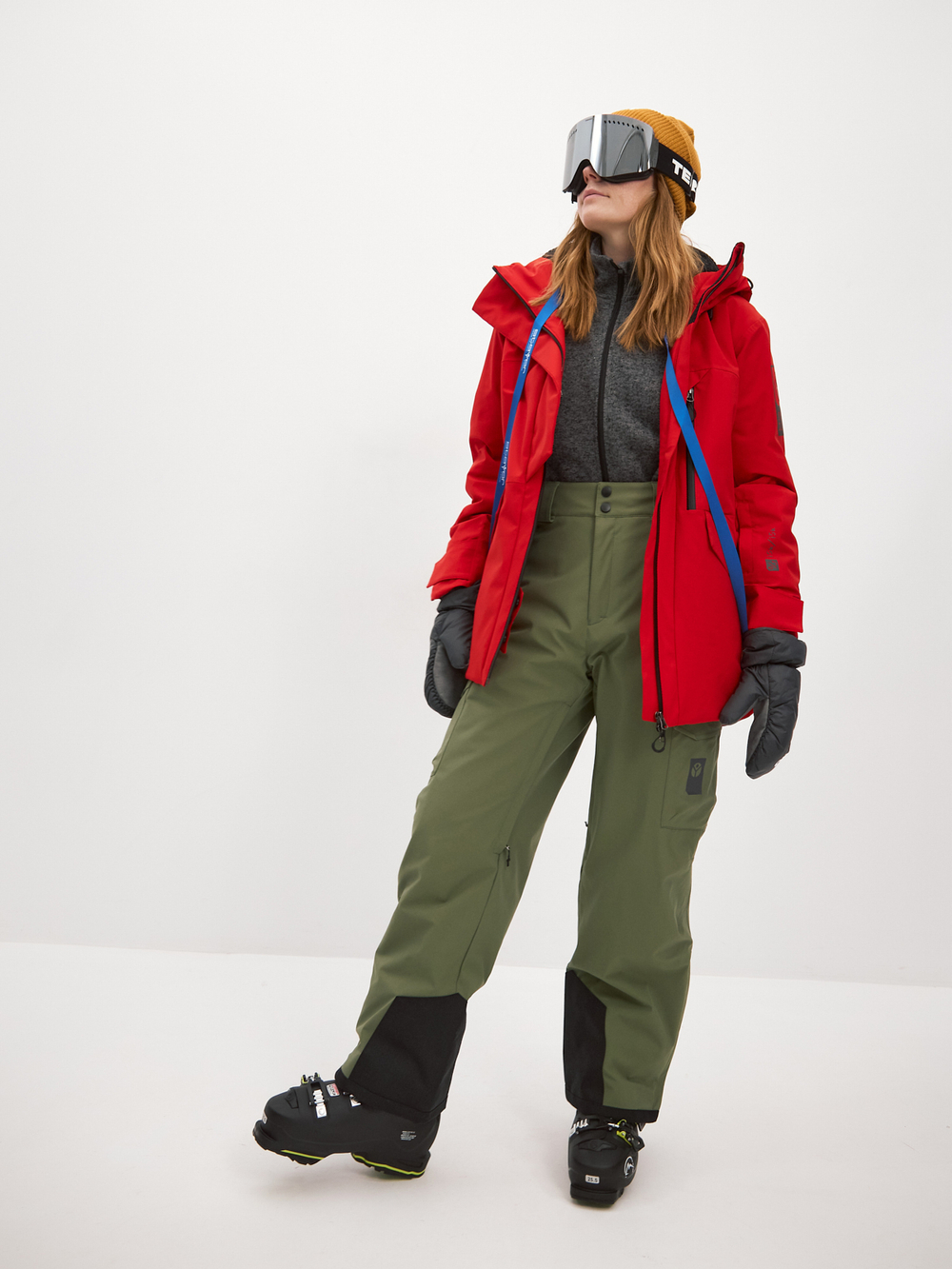 Брюки утепленные горнолыжные Таклик (хаки)