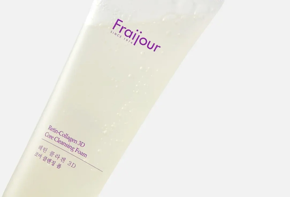 Fraijour Пенка-гель для умывания КОЛЛАГЕН/РЕТИНОЛ Retin-Collagen 3D Core Cleansing Foam (250 мл)