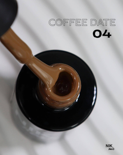 Гель лак NIK nails Coffee date № 04 8 g