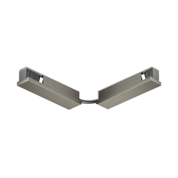 TR5724-DN Электрический коннектор для трека SHINE BASE 90° стена-потолок с поворотом трека под произвольным углом, темный никель, алюминий