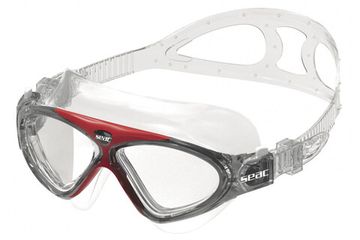 Очки-маска для плавания Seac Vision HD красный