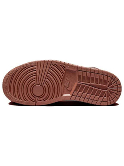 Кроссовки Jordan 1 Mid 'Dusty Peach Night Maroon' Women's