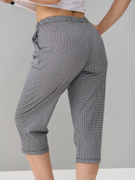 Бриджи Д-6/черный-гусинаялапка