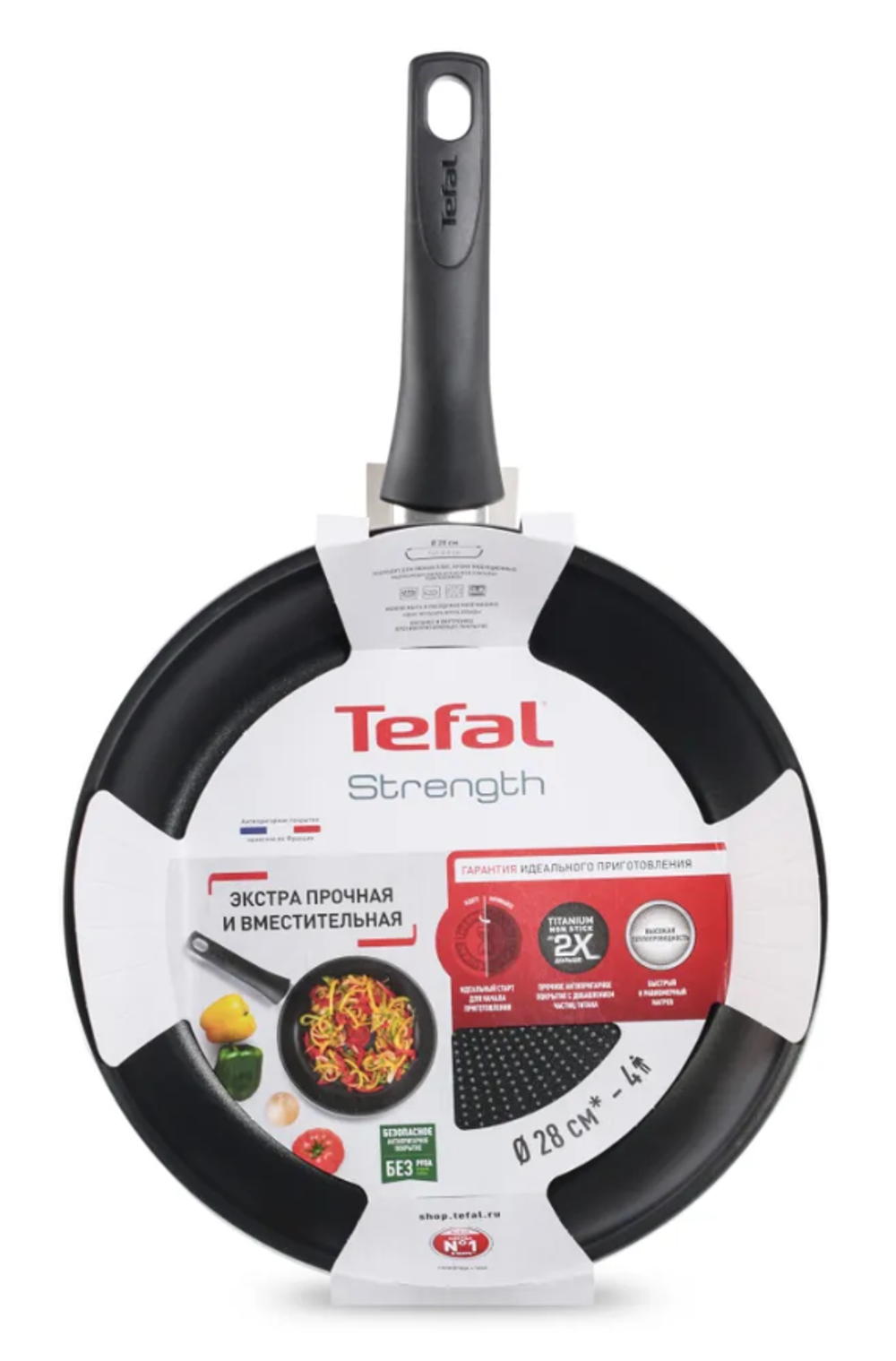 Сковорода Tefal Strength 28 см 4231128