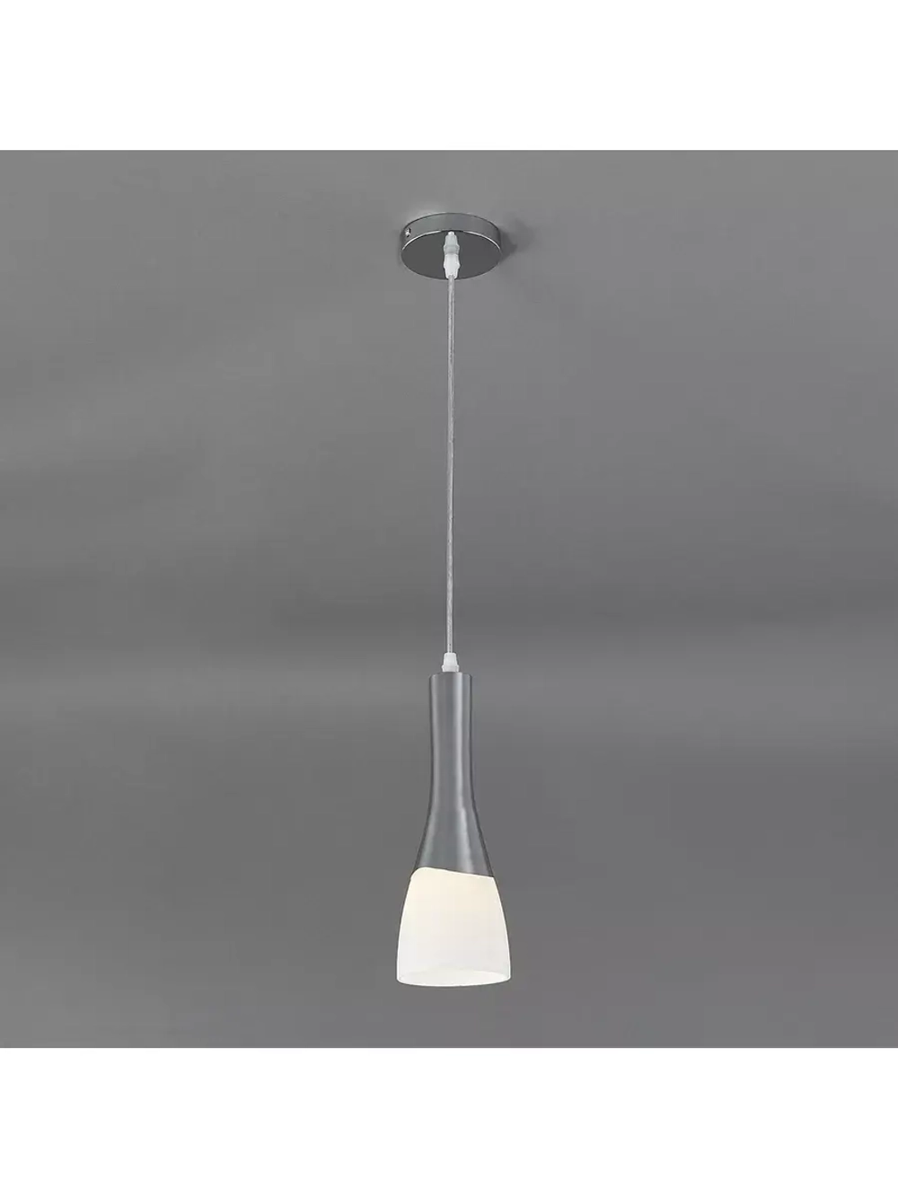 Люстра подвесная E27*60W Chrome, White