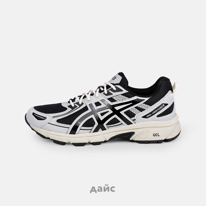 Кроссовки Asics Gel-Venture 6 "Grey Black Cream"