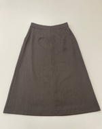 Тестовый образец. Юбка из шерсти 100%. Цвет коричневый. Размер 46. №75 (Параметры смотрите в описании).