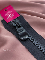 Молния тракторная двухзамковая черная