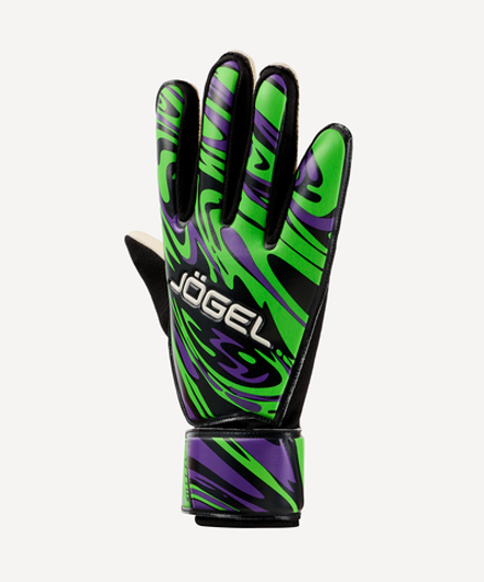 Перчатки вратарские JÖGEL Fusion AL3 Flat, зеленый