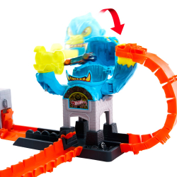 Hot Wheels - Гоночная трасса ГОЛОДНЫЙ ГОРИЛЛА + машина JHL92