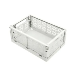 Ящик складной, 3,4 л., M, 249*167*103мм, белый, stocky