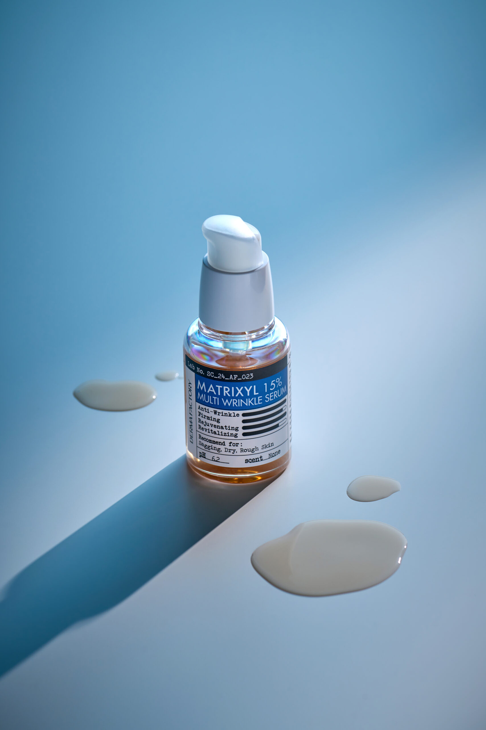 Сыворотка омолаживающая с пептидами Derma Factory Matrixyl 15% multi wrinkle serum, 30 мл