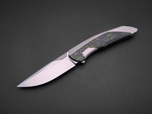 Складной нож DUKE [Tmax Satin green Carbon]