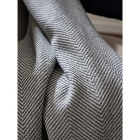 Плед шерстяной 130х180см Tkano Essential серый