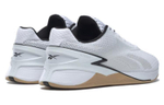 Reebok Nano X 3 wear-resistant breathable low-cut training shoes for men and women the same white