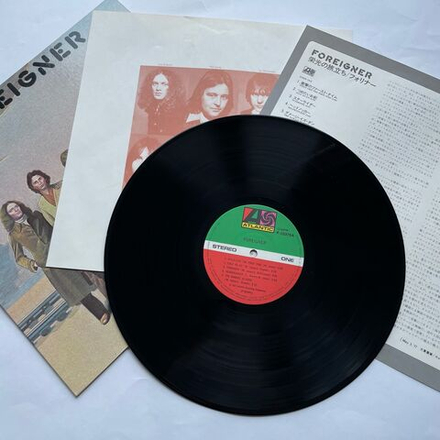 Винтажная виниловая пластинка LP Foreigner (Япония 1977) (Без Оби) I Need You