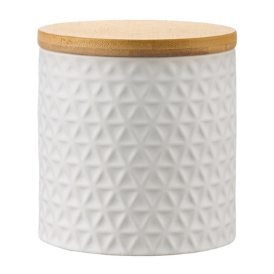 Банка для хранения керамическая  farah, 480 мл, белая