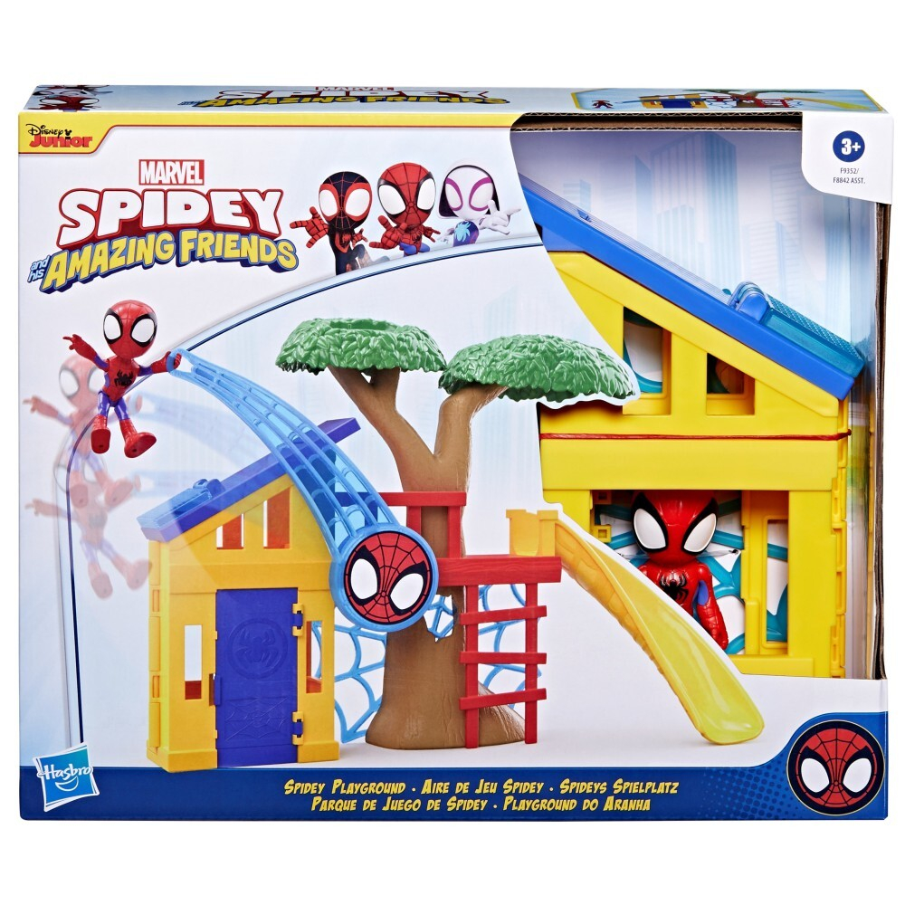 Hasbro Spidey and the Super Buddies - игровая площадка Спайди + фигурка F9352 / артикул   F8842 F9352  / GTIN 5010996197610