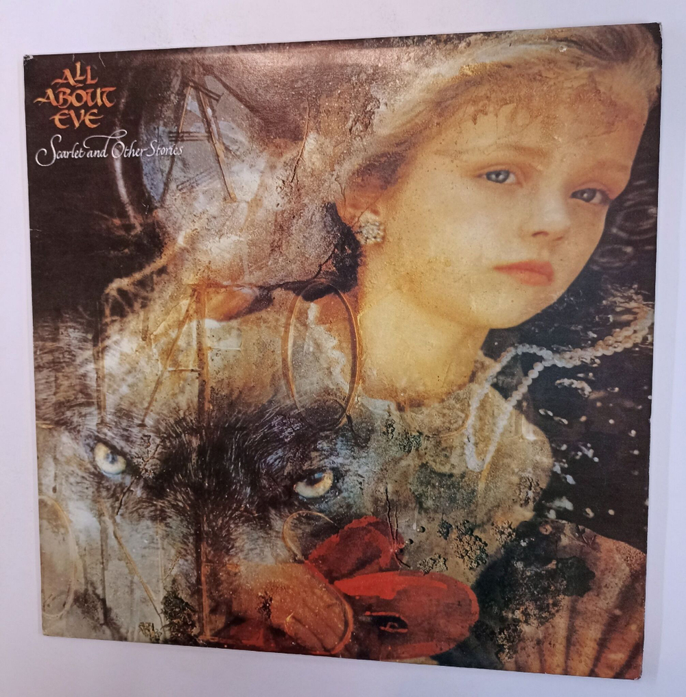 Винтажная виниловая пластинка LP All About Eve Scarlet And Other Stories (Югославия 1990)