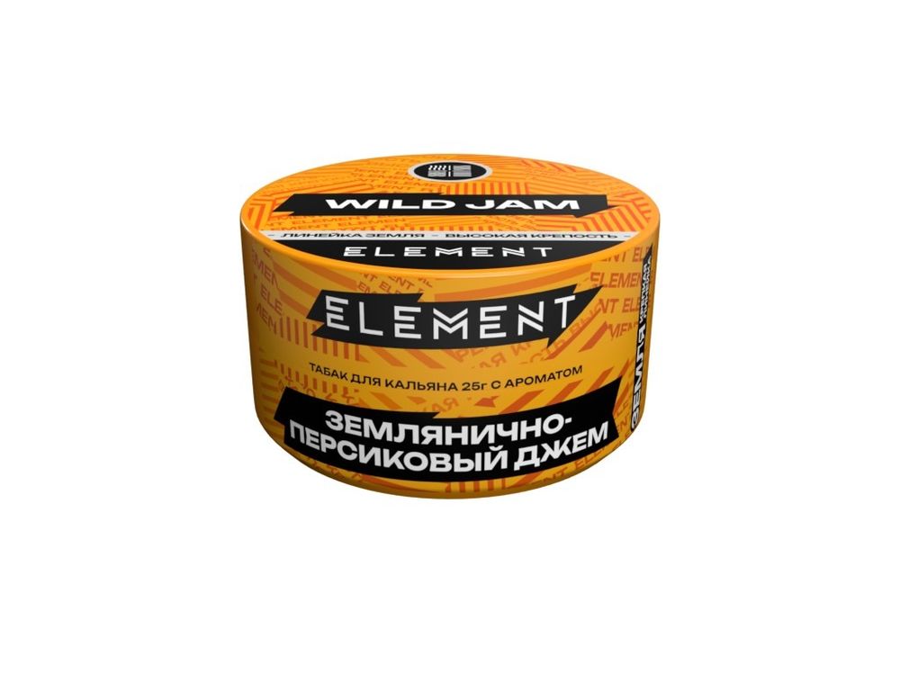 Element &quot;Земля&quot; (банка) - Wild Jam (землянично-персиковый джем), 25 гр