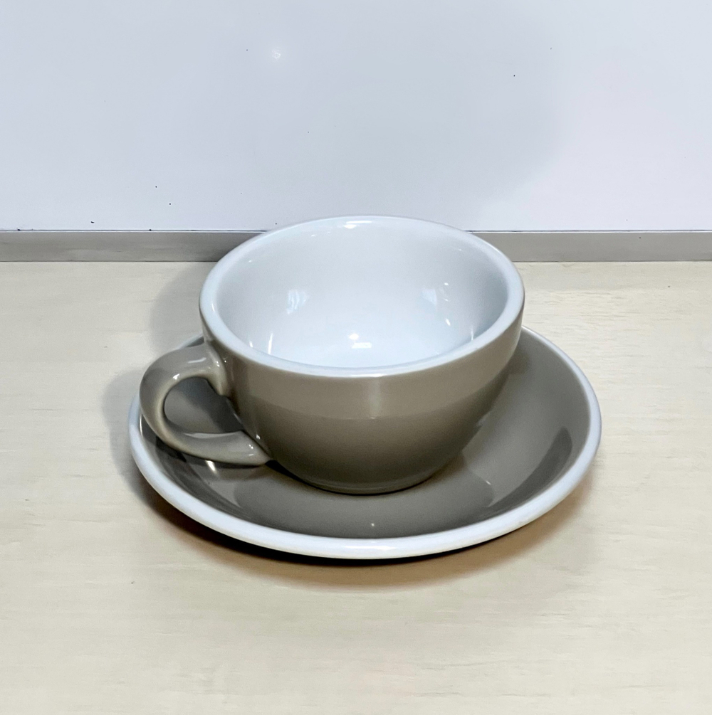 Кофейная пара Loveramics Egg, цвет Taupe, 200 мл