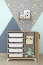 Стеллаж KAYRA - сосна