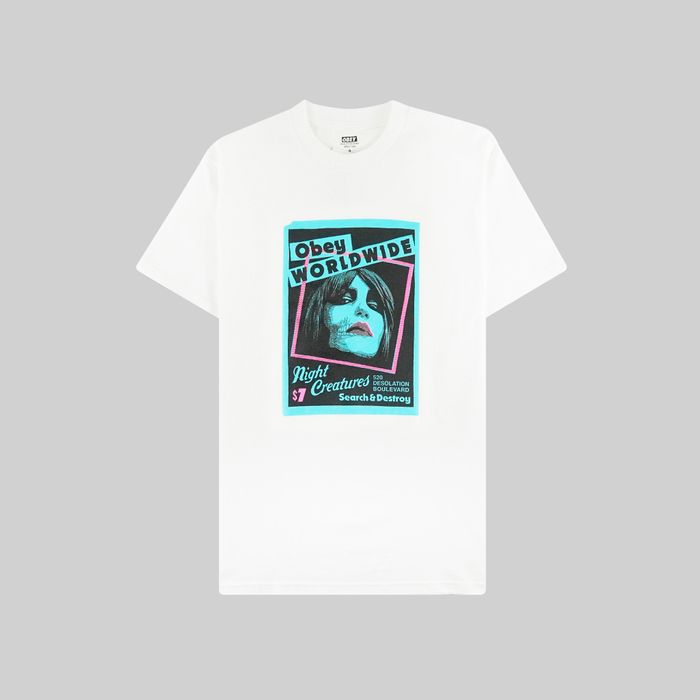 Футболка мужская Obey Nigth Creatures артикул:163002717 - купить в магазине Дайс