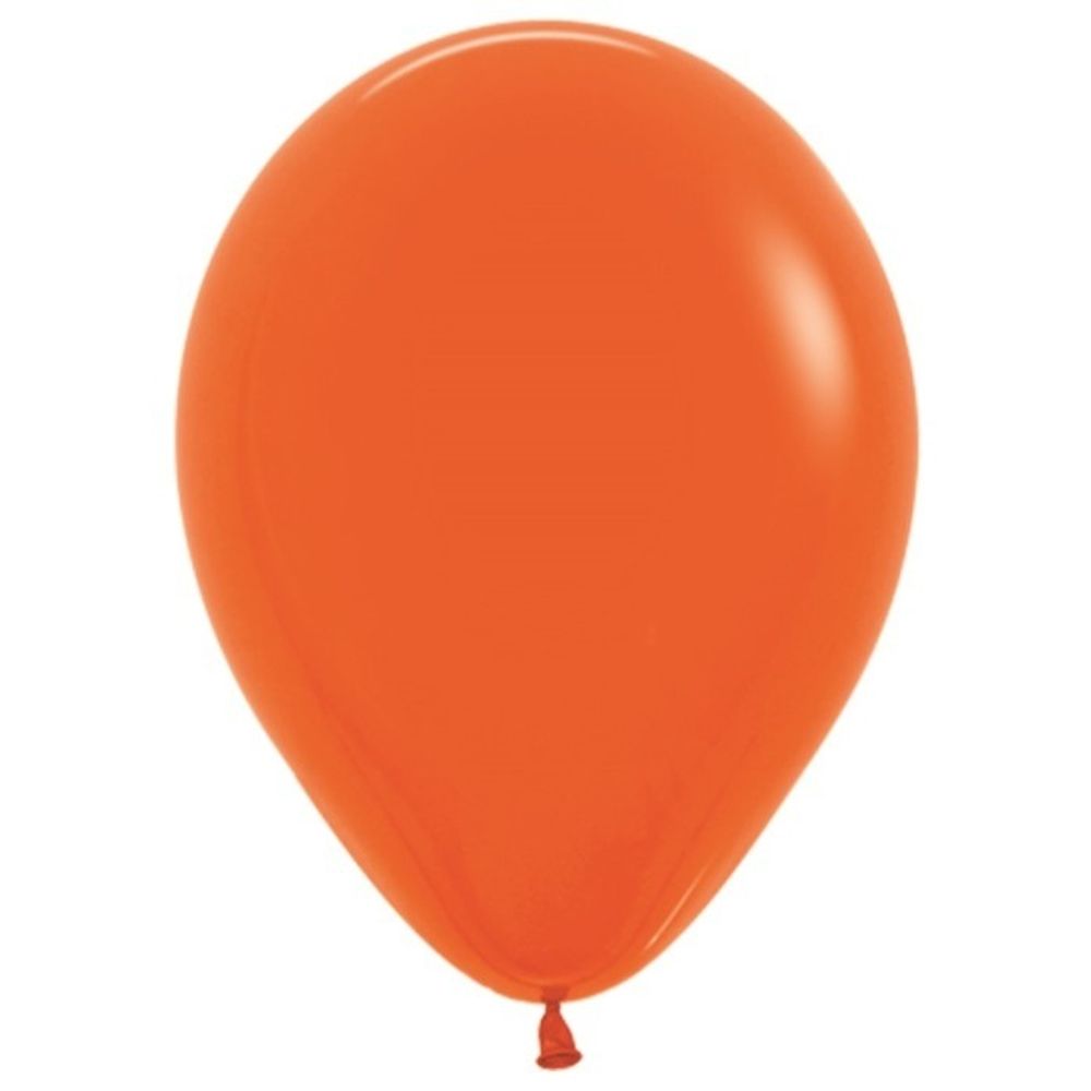 Воздушные шары Sempertex, цвет 061 пастель, оранжевый, 100 шт. размер 10&quot;