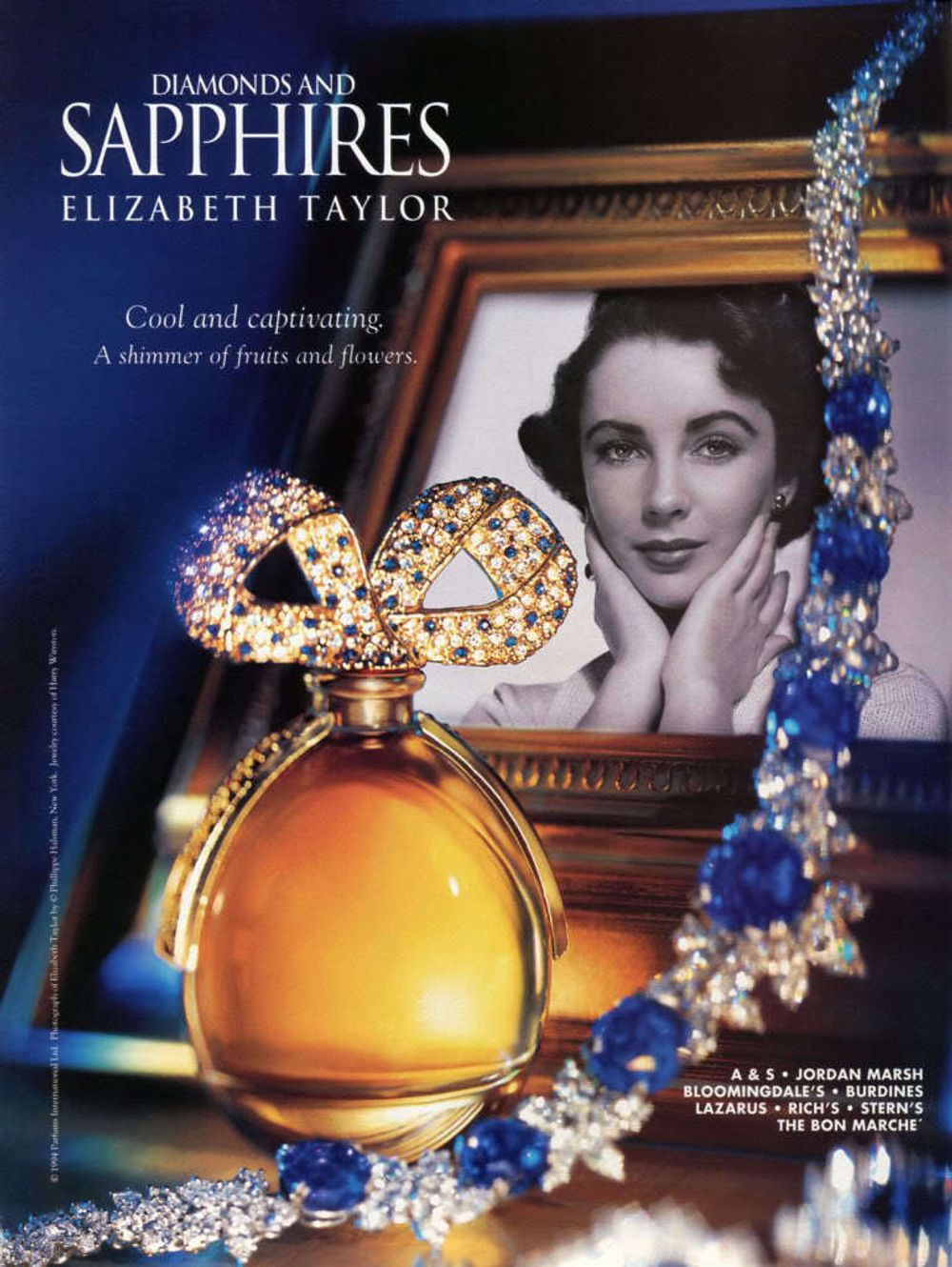 Elizabeth Taylor Diamonds and Sapphires