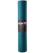 Коврик для йоги и фитнеса высокой плотности FM-103, PVC HD, 183x61x0,4 см, холодный океан