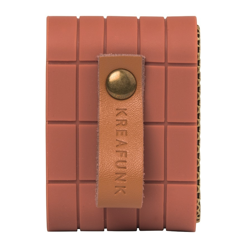 Колонка беспроводная с ремешком Amove коралловая