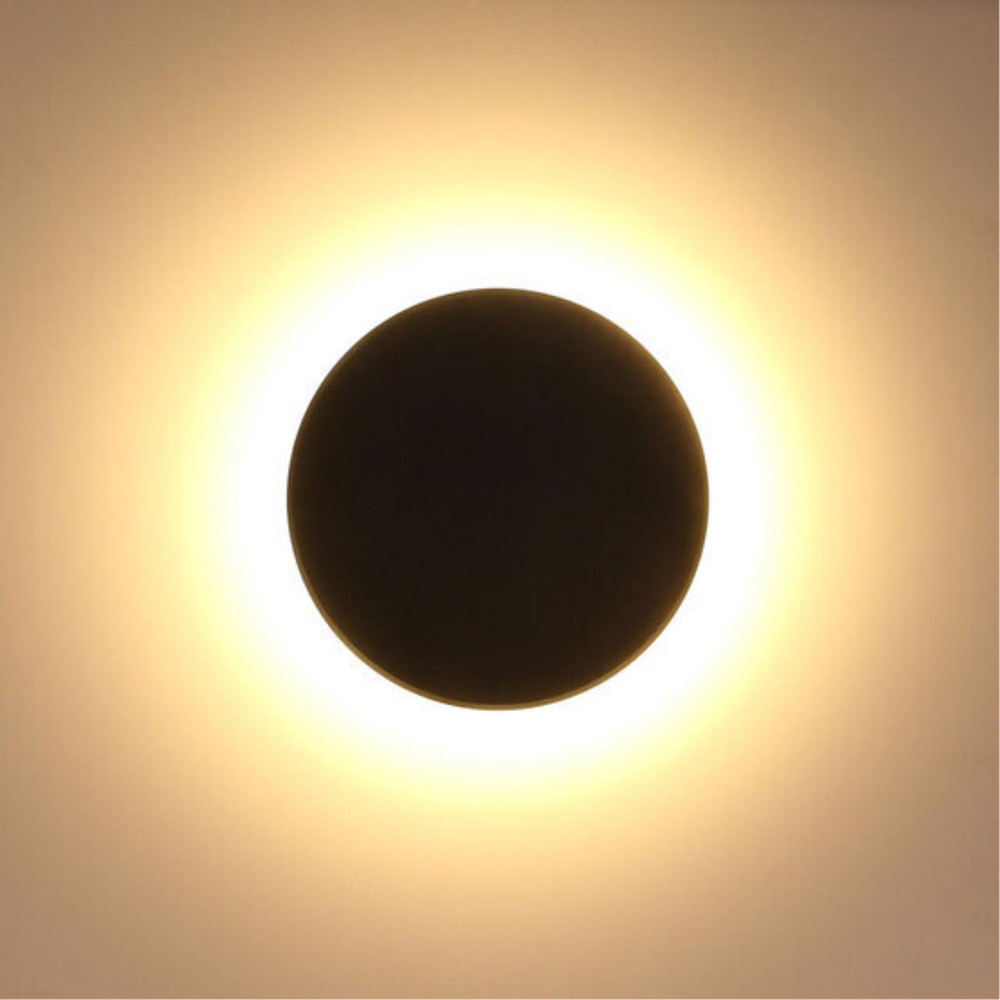 Уличный настенный светодиодный светильник Arte Lamp NIMBO A3409AL-1BK