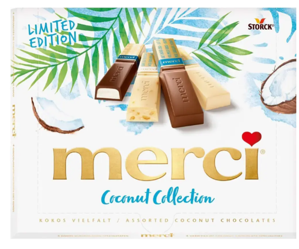 Merci набор шоколадных конфет ассорти 250г