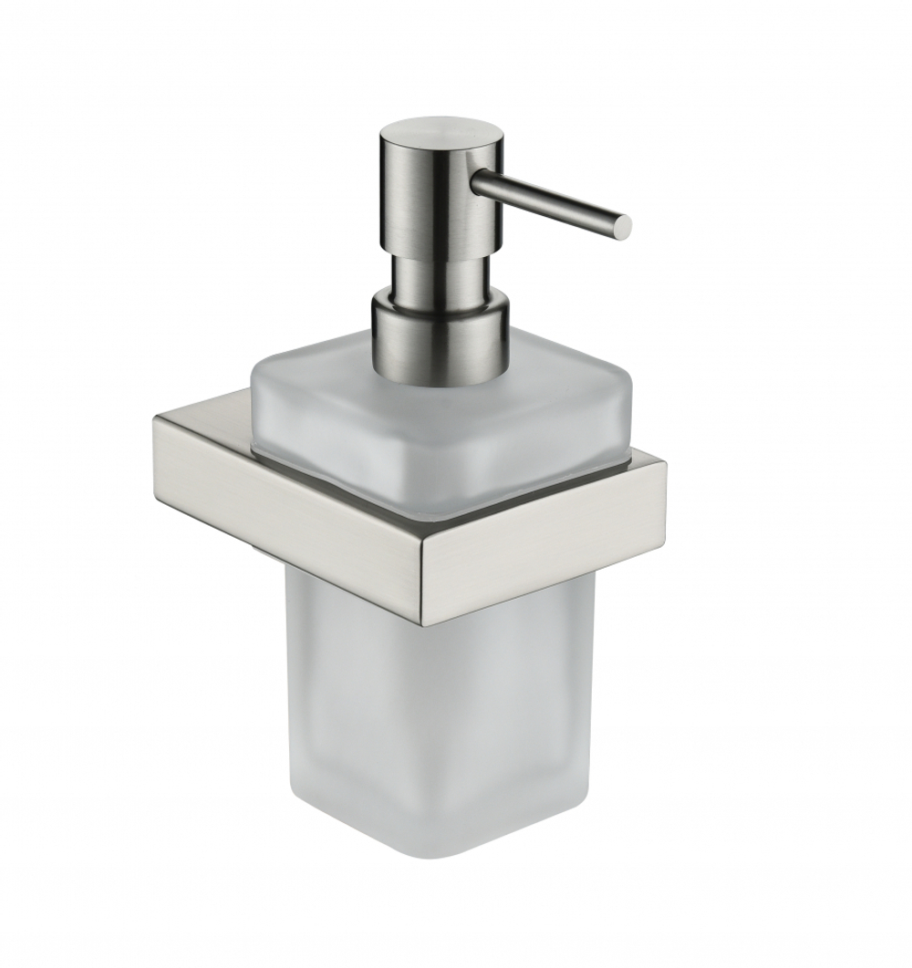 Настенный дозатор для жидкого мыло Grocenberg AC0028 (Никель)